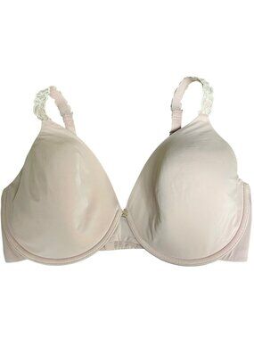 Natori Pure Luxe Custom Coverage Contour Bra Blush Pink Sz 34DDD